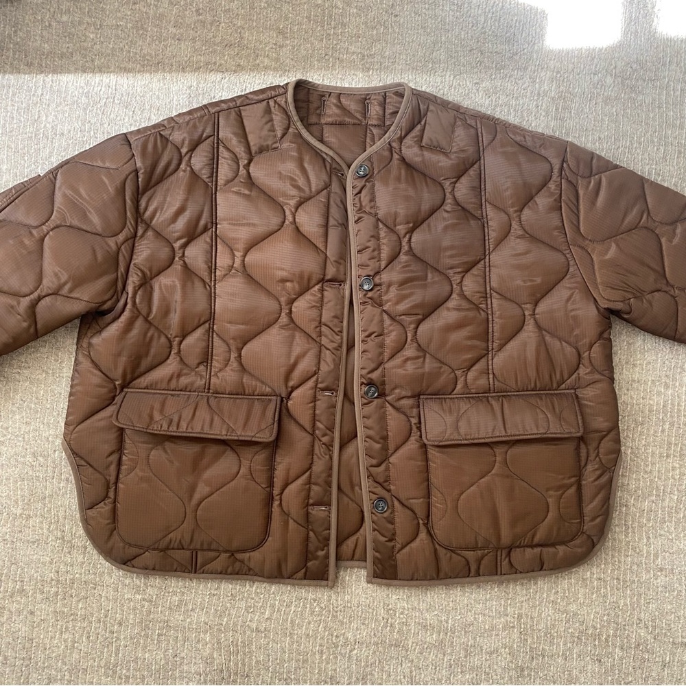 Frankie Shop Teddy quilted jacket